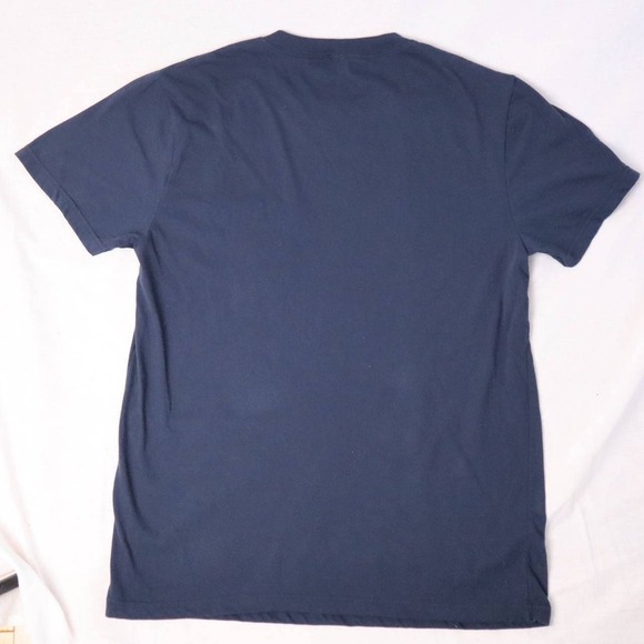 Poches & Fils Navy Graphic Pocket T-Shirt Size M – Quebec Made – Party Design - Picture 5 of 5